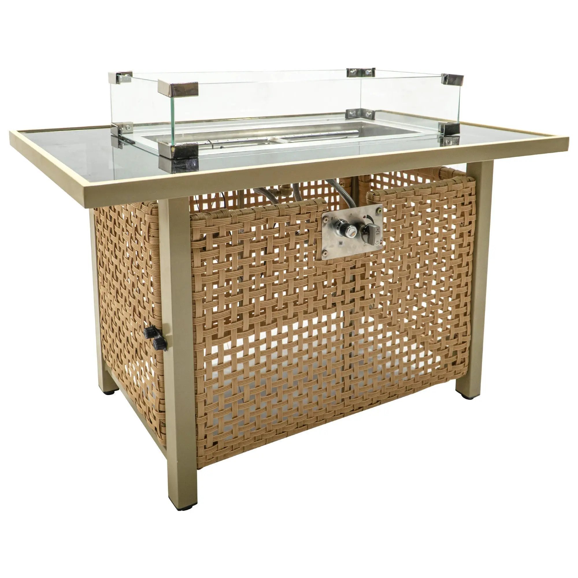 K&K 43' Propane Gas Fire Pit Table by HouseOfZazla