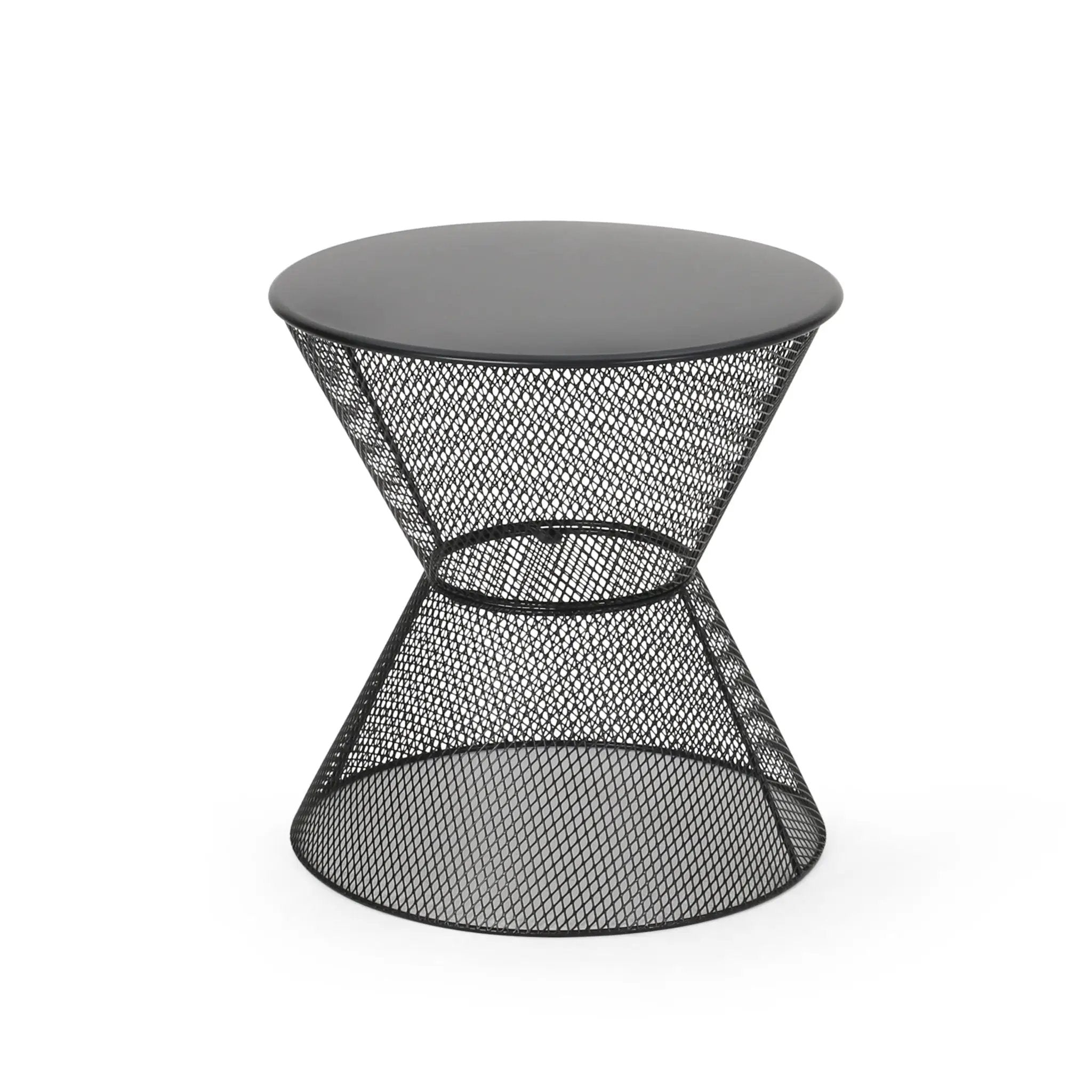Nevada Contemporary Side Table With Design by HouseOfZazla
