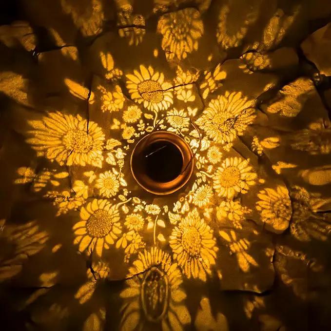 Solar Lanterns Outdoor Waterproof, Sunflower Gifts for Women Grandma Mom, Hanging Solar Lights for Backyard Porch Patio Table Yard Balcony Lawn Pathway, Mothers Day Gifts by GreenHaven Gardens