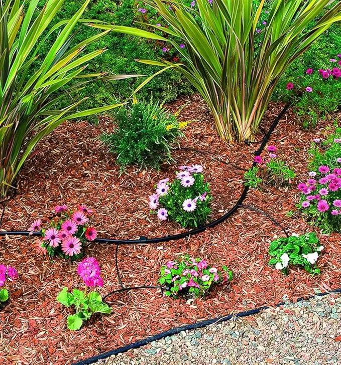 25-PACK - 1/2" compression elbow, drip irrigation 90 Degree Connector fitting Fits Drip Tubing Size .700, .704 & .690 OD by GreenHaven Gardens