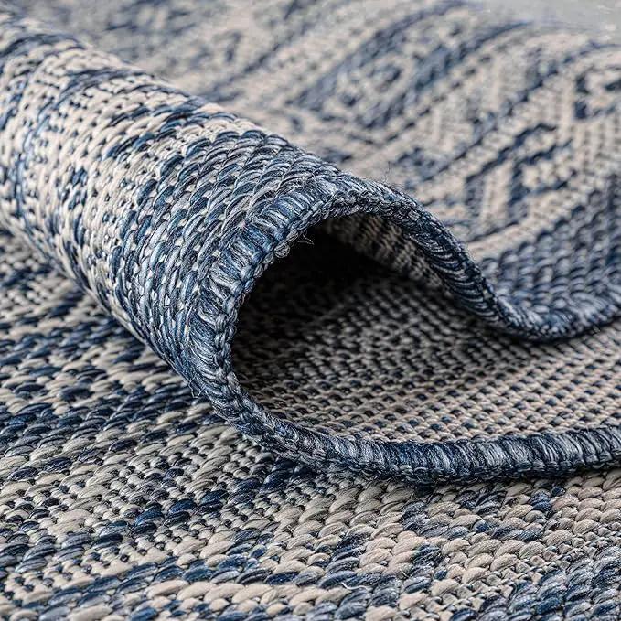 Keen Home Design Terrace Outdoor Area Rug - 9x12 Washable Indoor/Outdoor Rug for Patio, Kitchen, Balcony, Beach, Garden, Deck and Porch, Size: 8'10"x12' by GreenHaven Gardens