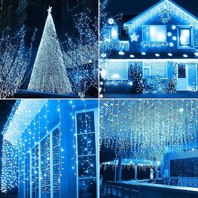 String Lights, 2 Pack Battery Operated String Lights with Remote Timer Waterproof 8 Modes String Lights for Bedroom,Garden,Party,Xmas Tree Indoor Outdoor Decorations (Blue, 16.4) by GreenHaven Gardens