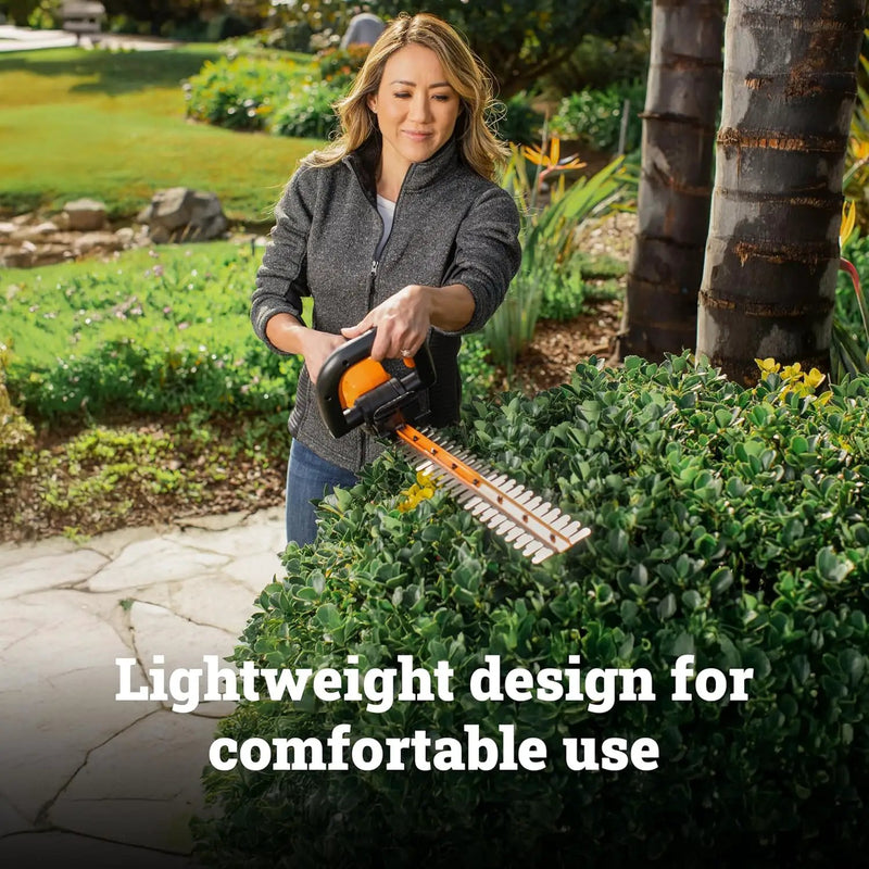 WORX WG261.9 22" 20V Cordless Hedge Trimmer, Battery & Charger Not Included by GreenHaven Gardens
