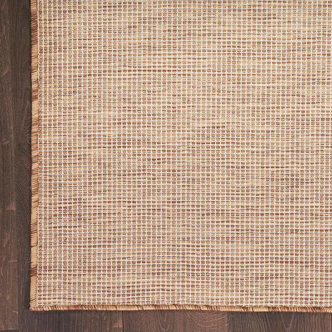 Nourison Home Positano Indoor/Outdoor Jute 9' x 12' Area Rug, Easy Cleaning, Non Shedding, Bed Room, Living Room, Dining Room, Backyard, Deck, Patio (9x12) by GreenHaven Gardens