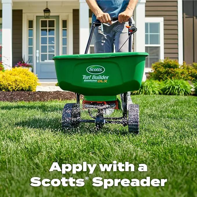 Scotts Green Max Lawn Food, Lawn Fertilizer Plus Iron Supplement for Greener Grass, 10,000 sq. ft., 33.33 lbs. by GreenHaven Gardens