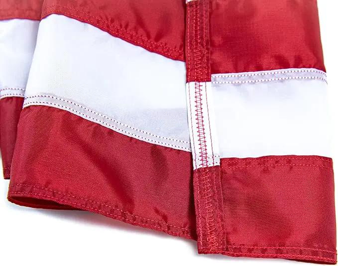 4’ x 6’ Elizabeth Ross American Flag with Embroidered Stars by GreenHaven Gardens