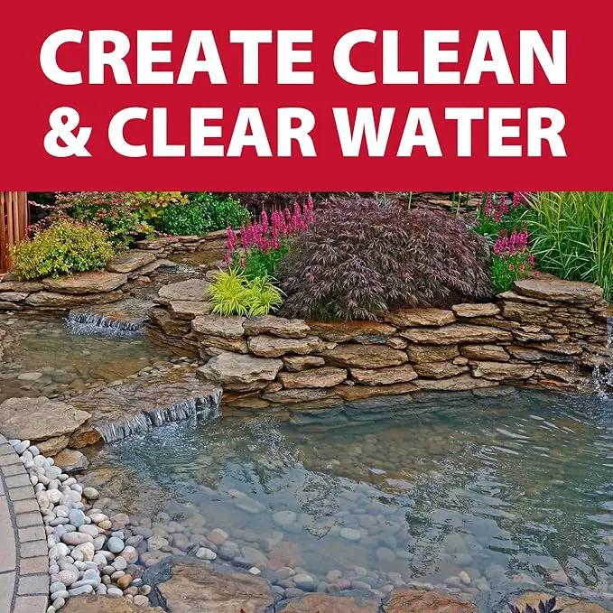 The Pond Guy Seasonal Defense, Spring & Fall Beneficial Bacteria, Barley & Enzymes, Cold Water Pond Sludge & Scum Treatment, Fish & Plant Safe, 96 Packets by GreenHaven Gardens