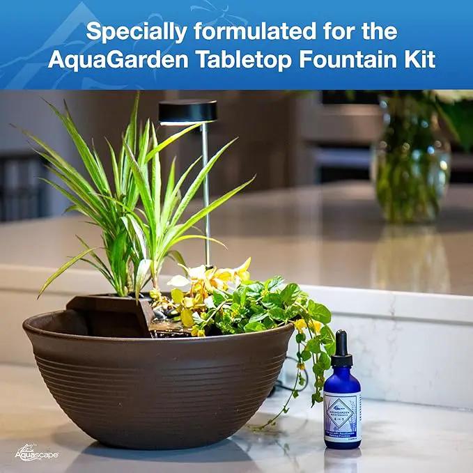Aquascape AquaGarden Tabletop Fountain Maintenance Water Treatment, 4-in-1, 2 oz, 96097 by GreenHaven Gardens
