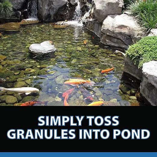 CrystalClear ParaSalt Outdoor Pond & Water Garden Rock Salt Crystals, Anti Fish Parasite, Beneficial Stress Reducing & Slime Coat Treatment, Natural Aquatic Additive, Koi, Plants & Pet Safe, 20 lbs by GreenHaven Gardens