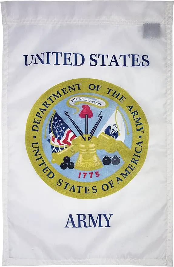 FlagSource U.S. Army Nylon Garden Flag, Made in The USA, 18x12" by GreenHaven Gardens
