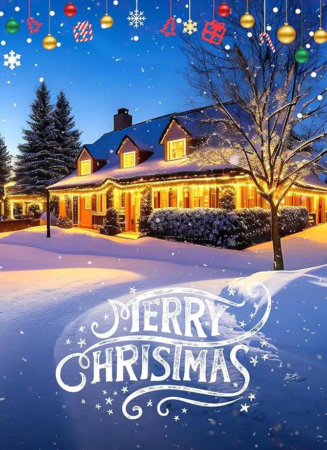 C9 LED Christmas Lights Outdoor, 100 Feet C9 String Lights with 100 Shatterproof Matte Bulbs, Connectable Waterproof Christmas Tree Lights for Holiday Roofline Backyard Garden Decor, Warm White by GreenHaven Gardens