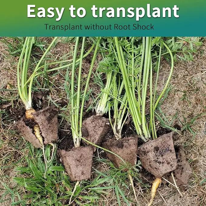 400Cells Seedling Start Trays with Drain Holes,40pcs Peat Pots Seedling Pots Biodegradable,Seedling Starter Kit,Organic Germination Plant Starter Trays(400xLabels,2xTransplant Tools,1xSpray Bottle) by GreenHaven Gardens