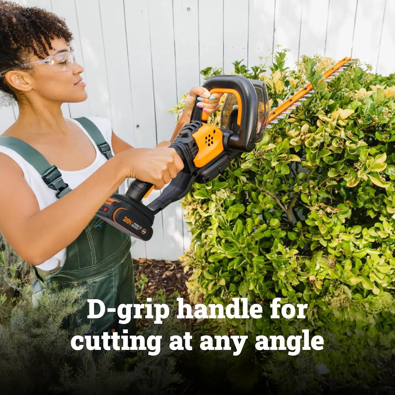 WORX WG261.9 22" 20V Cordless Hedge Trimmer, Battery & Charger Not Included by GreenHaven Gardens