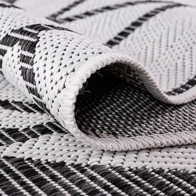 Keen Home Design Terrace Outdoor Runner Rug - 2x6 Washable Indoor/Outdoor Rug for Patio, Kitchen, Balcony, Beach, Garden, Deck and Porch, Size: 2'2"x5'7" by GreenHaven Gardens