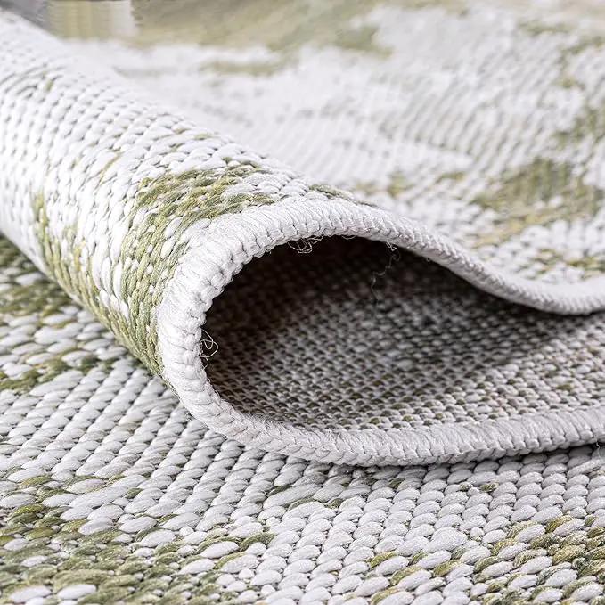 Keen Home Design Terrace Outdoor Area Rug - 9x12 Washable Indoor/Outdoor Rug for Patio, Kitchen, Balcony, Beach, Garden, Deck and Porch, Size: 8'10"x12' by GreenHaven Gardens