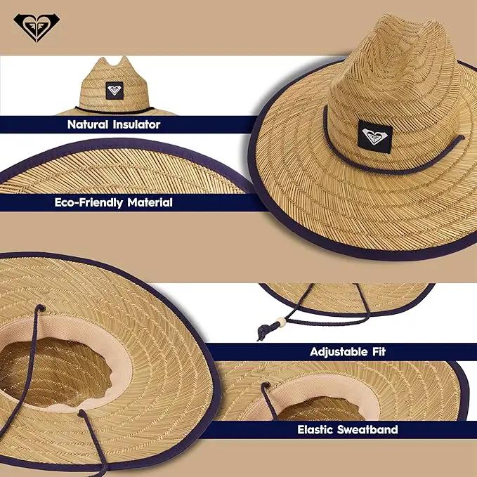 Roxy Women's Tomboy Straw Hat by GreenHaven Gardens