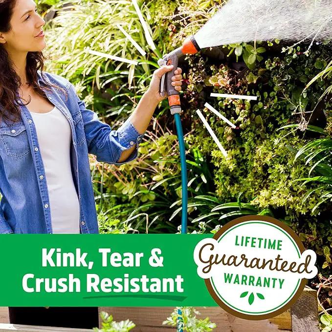 Back to the Roots Kink Resistant, BPA-Free Garden Hose, 50ft by GreenHaven Gardens