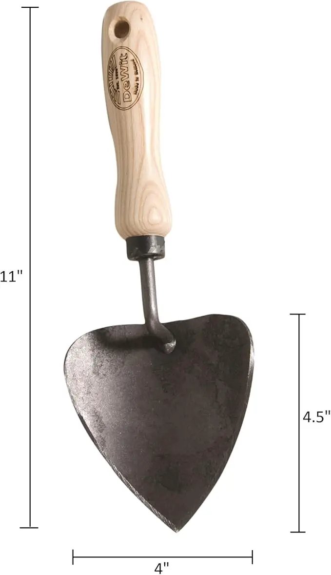 Tierra Garden DeWit Potting Trowel, Garden Tool for Roots and Planting (31-0906) by GreenHaven Gardens