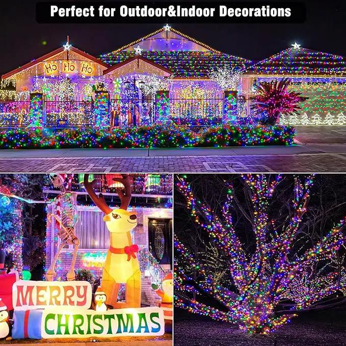 Vivideal 165ft Easter Lights Outdoor Waterproof, 500 LED Pastel Lights for Easter Clear Wire with 8 Modes, Plug in Pastel Fairy String Light for Bedroom Tree Home Party Garden Decorations by GreenHaven Gardens