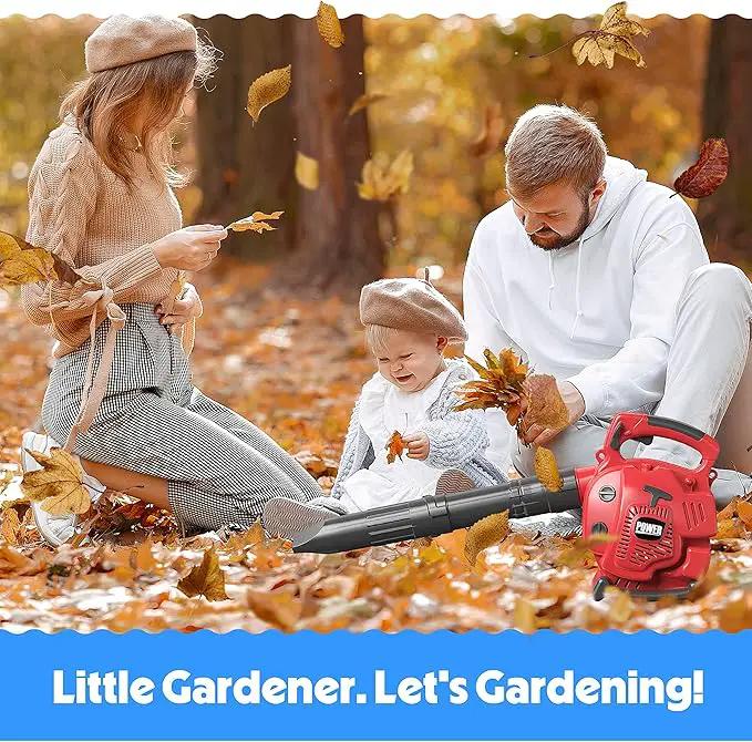Toy Choi's Kids Leaf Blower - Toy Leaf Blower That Really Works with Tool Set, Pretend Play Series Construction Outdoor Preschool Gardening Kit for Boys & Girls Age 3-5 4-7 by GreenHaven Gardens