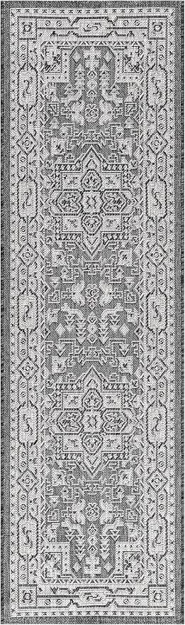 Keen Home Design Terrace Outdoor Runner Rug - 2x12 Washable Indoor/Outdoor Rug for Patio, Kitchen, Balcony, Beach, Garden, Deck and Porch, Size: 2'2"x11'10" by GreenHaven Gardens