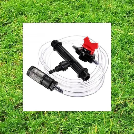 1/2 Inch Irrigation Venturi Fertilizer Kit Mixer Injectors Tube Switch Filter by GreenHaven Gardens