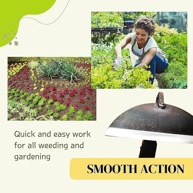 Japanese Gardening Tool Hand Weeder Made in Japan Ambidextrous by GreenHaven Gardens