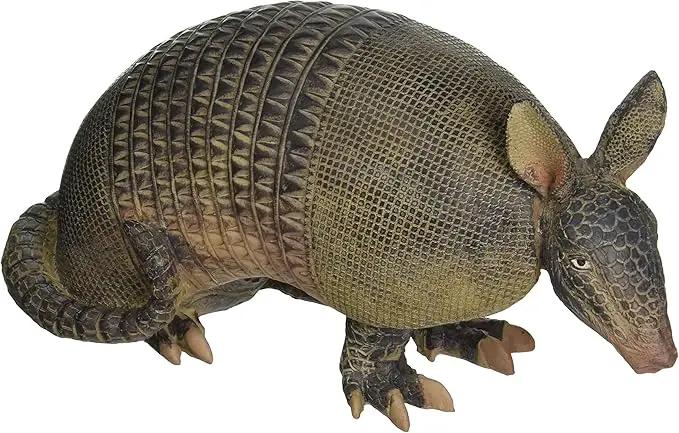 Design Toscano Tank, the Armadillo Garden Statue by GreenHaven Gardens