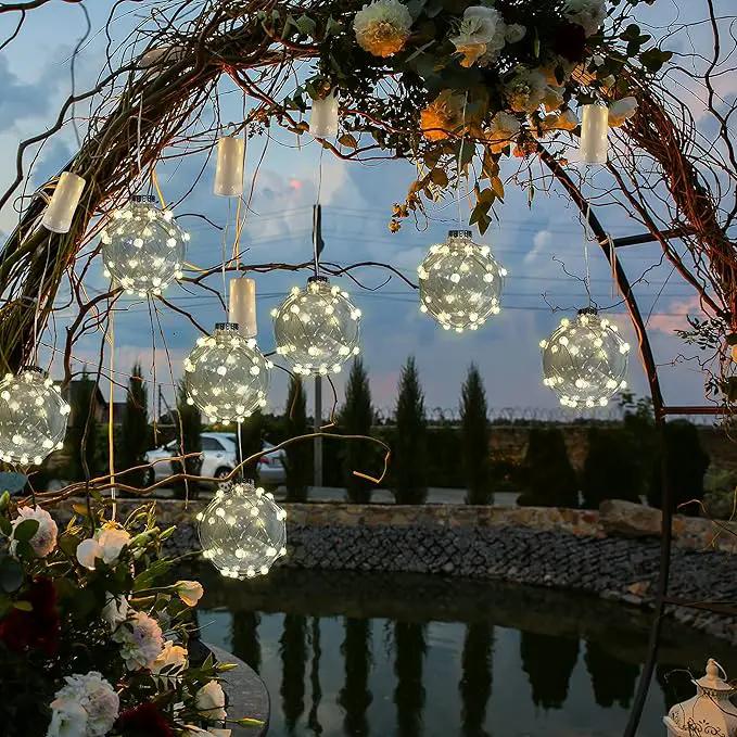FURORA LIGHTING Ball String Lights Pack of 3, Waterproof 32 Micro LED Hanging Bubble Lights for Outdoor Party Wedding Garden Patio Yard Decor, Battery Included by GreenHaven Gardens