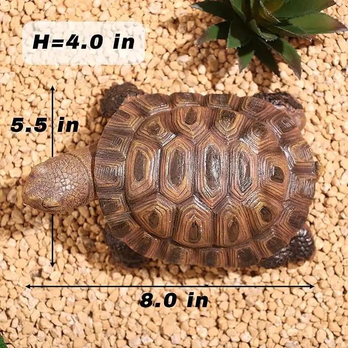 Turtle Statue, Resin Garden Sculpture Indoor/Outdoor Yard Lawn Ornament,Home Decor (Medium) by GreenHaven Gardens