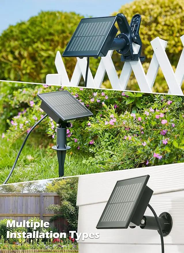 Brightown Solar String Lights Outdoor Waterproof with Remote & USB Port, 29FT Solar Patio Lights with 25+1 LED Shatterproof Bulbs, 3 Light Modes, Dimmable Hanging Light for Camping Backyard Garden by GreenHaven Gardens