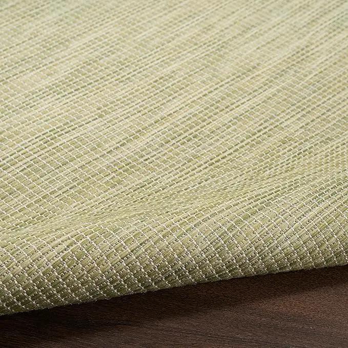 Nourison Home Home Positano 7' x 10' Fabric Green Area Rug by GreenHaven Gardens