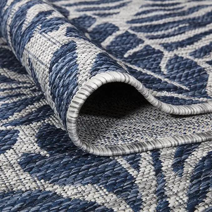 Keen Home Design Terrace Outdoor Area Rug - 8x10 Washable Indoor/Outdoor Rug for Patio, Kitchen, Balcony, Beach, Garden, Deck and Porch, Size: 7'7"x10' by GreenHaven Gardens