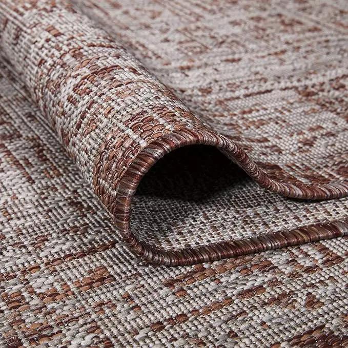 Keen Home Design Terrace Outdoor Area Rug - 8x10 Washable Indoor/Outdoor Rug for Patio, Kitchen, Balcony, Beach, Garden, Deck and Porch, Size: 7'7"x10' by GreenHaven Gardens