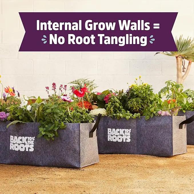 Back to the Roots Breathable Grow Bed, Provides More Oxygen to Roots, Assembles in Seconds 9 cu. ft by GreenHaven Gardens