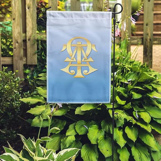 Alpha Tau Omega Licensed Flag Garden Flag Banner Yard Decor Outdoor Decoration (Alpha Tau Omega #2) by GreenHaven Gardens