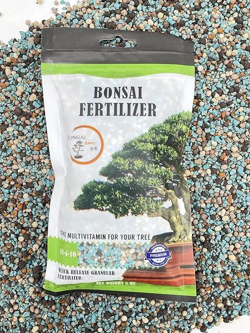 Bonsai All-Purpose Fertilizer by The Bonsai Supply – 5oz | Quick Results | Micro Nutrients for Vital Bonsai Health by GreenHaven Gardens