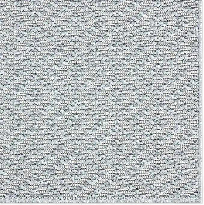 Home Dynamix Tripoli Lydia Indoor/Outdoor Area Rug 7'10"x10'2", Modern Blue by GreenHaven Gardens