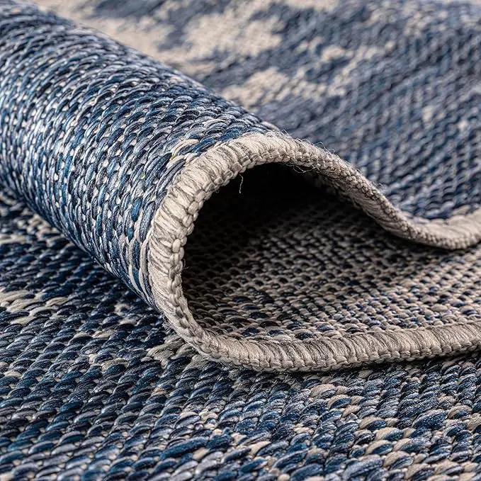 Keen Home Design Terrace Outdoor Throw Rug - 3x5 Washable Indoor/Outdoor Rug for Patio, Kitchen, Balcony, Beach, Garden, Deck and Porch, Size: 3'x5' by GreenHaven Gardens