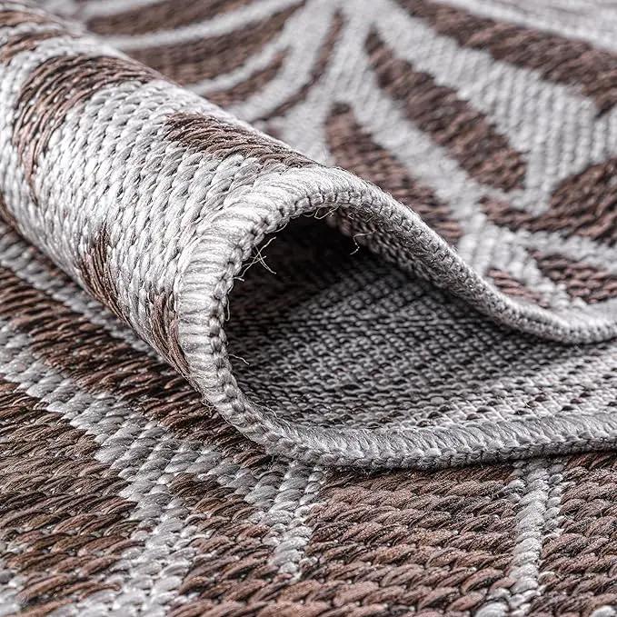 Keen Home Design Terrace Outdoor Area Rug - 8x10 Washable Indoor/Outdoor Rug for Patio, Kitchen, Balcony, Beach, Garden, Deck and Porch, Size: 7'7"x10' by GreenHaven Gardens