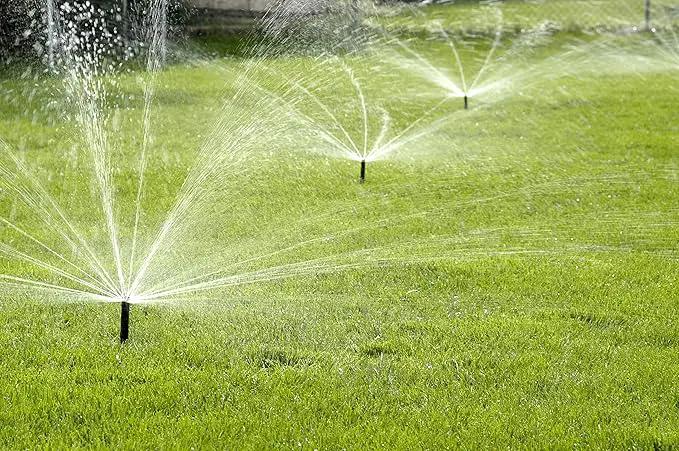 Rain Bird 12SAFPROPR Pressure Regulating (PRS) High-Efficiency Pro Rotary Sprinkler, 360° Full Pattern, 13' - 18' Spray Distance, 4" Pop-up Height by GreenHaven Gardens