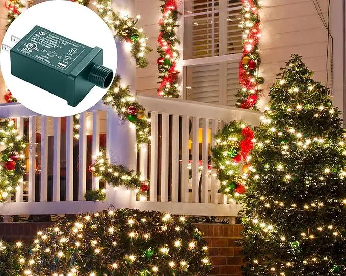 Replacement Yard Inflatable Adapter Power Supply Adaptor - 12V 1.0A 1Pcs -Inflatable Plug Replacement Class 2 Power Supply - Green - for Halloween Yard Blow Up Decorations by GreenHaven Gardens