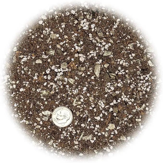 Organic Moisture Control Potting Mix - Absorbs 33% More Water Than Basic Potting Soil - 10 Quart by GreenHaven Gardens
