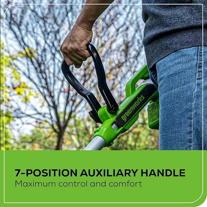 Greenworks 40V 13-Inch Cordless String Trimmer / Edger (Gen 2), Battery and Charger Not Included by GreenHaven Gardens