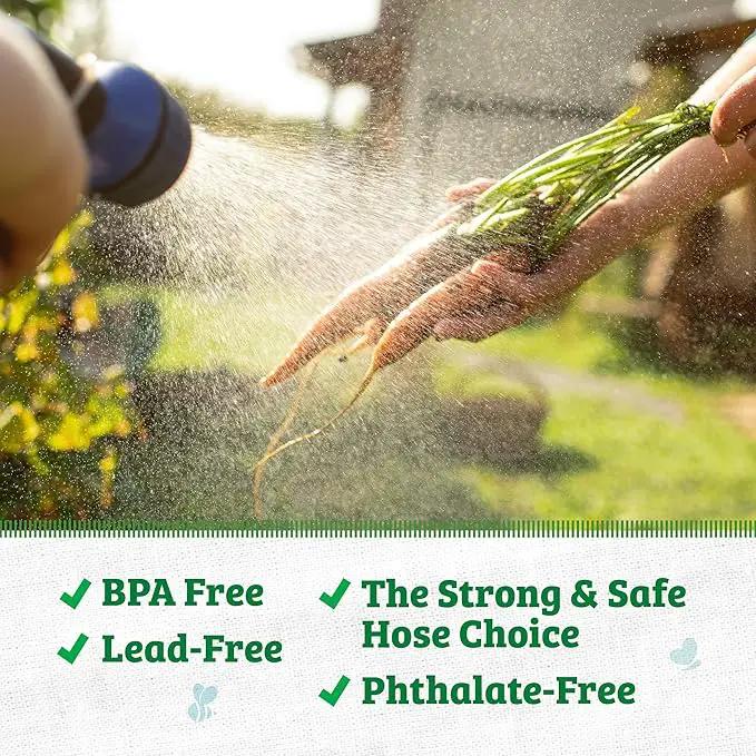 Back to the Roots Kink Resistant, BPA-Free Garden Hose, 50ft by GreenHaven Gardens