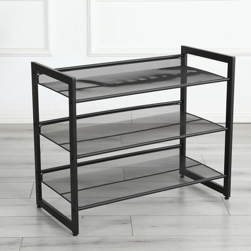 3-Tier Adjustable Shoe Rack by HouseOfZazla