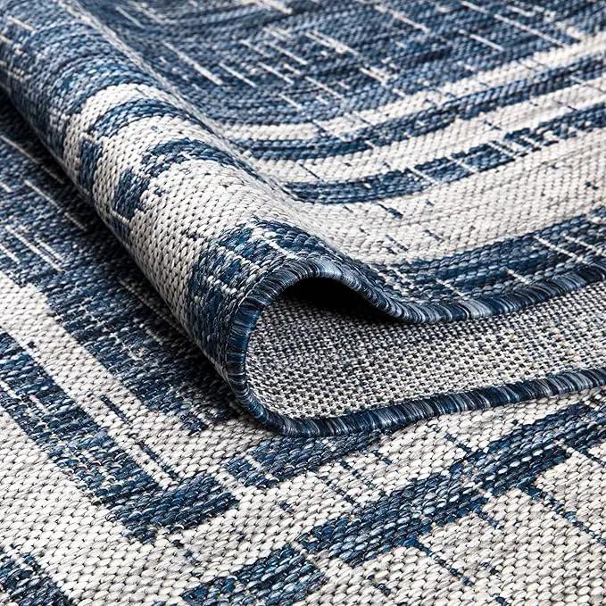 Keen Home Design Terrace Outdoor Area Rug - 6x9 Washable Indoor/Outdoor Rug for Patio, Kitchen, Balcony, Beach, Garden, Deck and Porch, Size: 6'x8'10" by GreenHaven Gardens