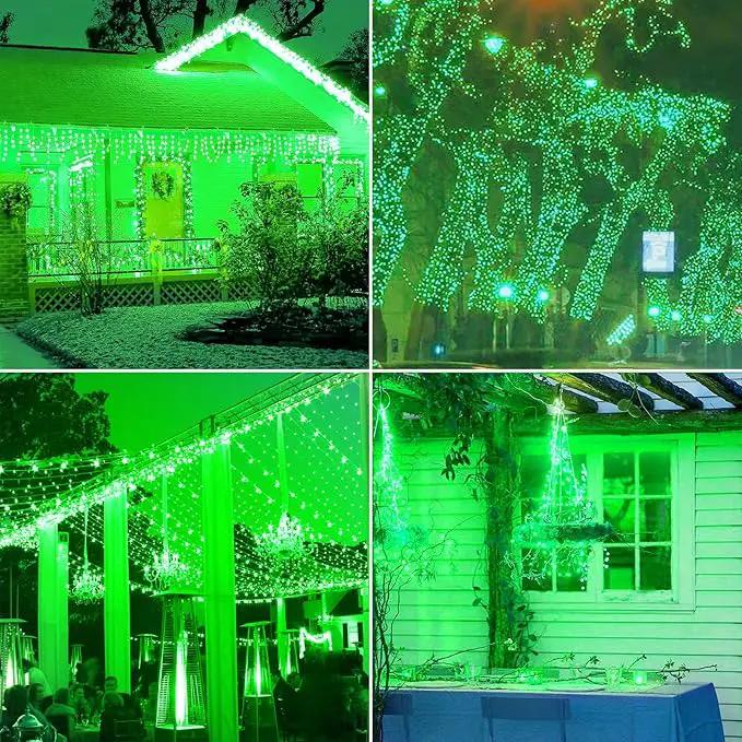 String Lights, 2 Pack Battery Operated String Lights with Remote Timer Waterproof 8 Modes String Lights for Bedroom,Garden,Party,Xmas Tree Indoor Outdoor Decorations (Green, 16.4) by GreenHaven Gardens