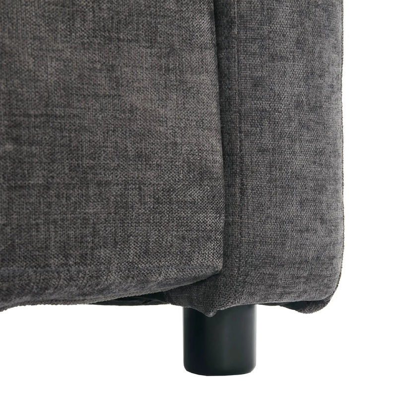 Cozy Upholstered Oversized 3-Seater Cloud Sofa by BLAKHOM