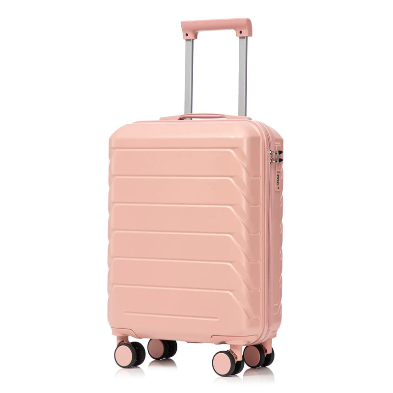 2-Piece ABS Spinner Wheel Luggage Set with Combination Lock by HouseOfZazla